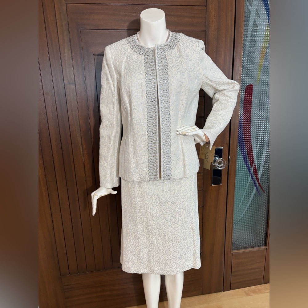KASPER Elegant 3 pce skirt suit, Sz 12
